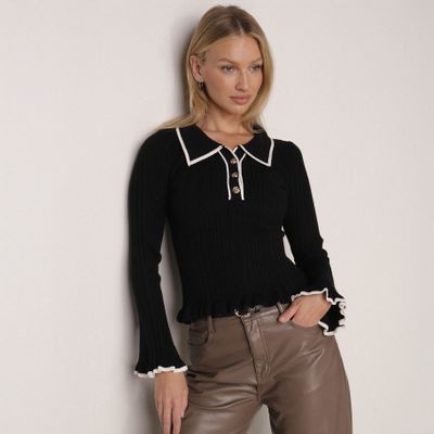 Sweter damski na wiosnę born2be ze sklepu: born2be.pl w kategorii: Swetry damskie - zdjęcie 054DCF2-170-2564_402810
