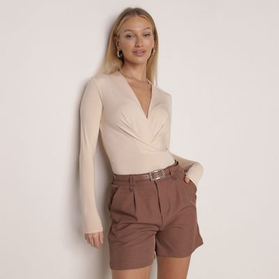 Szorty casual na lato born2be ze sklepu: born2be.pl w kategorii: Szorty - zdjęcie 054DCF2-170-2564_403243