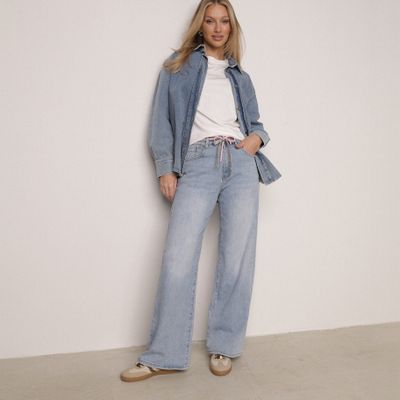 Jeansy damskie born2be ze sklepu: born2be.pl w kategorii: Jeansy damskie - zdjęcie 054DCF2-170-2564_403358