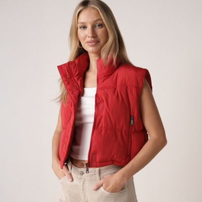 born2be - Kamizelka damska casual wiosenna ze sklepu: born2be.pl w kategorii: Kamizelki damskie - zdjęcie 054DCF2-170-2564_403389
