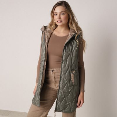 born2be - Kamizelka damska casual ze sklepu: born2be.pl w kategorii: Kamizelki damskie - zdjęcie 054DCF2-170-2564_403690