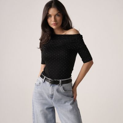 Bluzka damska casual born2be ze sklepu: born2be.pl w kategorii: Bluzki damskie - zdjęcie 054DCF2-170-2564_404271