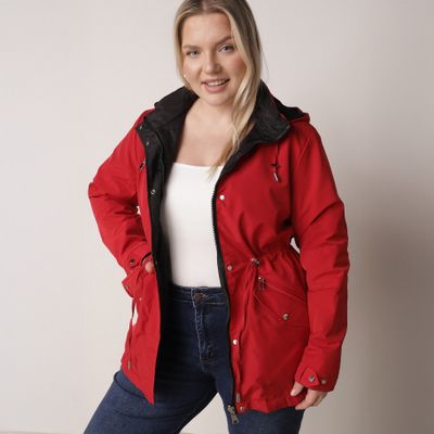 Parka damska born2be ze sklepu: born2be.pl w kategorii: Parki damskie - zdjęcie 054DCF2-170-2564_404487