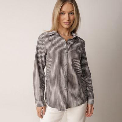 Koszula damska casual born2be ze sklepu: born2be.pl w kategorii: Koszule damskie - zdjęcie 054DCF2-170-2564_405478