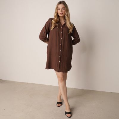 Sukienka oversize born2be ze sklepu: born2be.pl w kategorii: Sukienki - zdjęcie 054DCF2-170-2564_406208