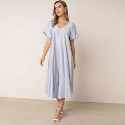 Sukienka oversize'owa born2be ze sklepu: born2be.pl w kategorii: Sukienki - zdjęcie 054DCF2-170-2564_407759