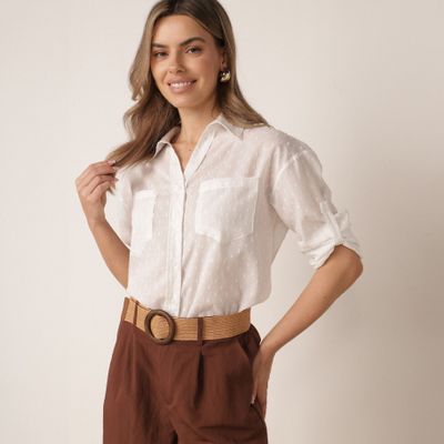 Koszula damska casual born2be ze sklepu: born2be.pl w kategorii: Koszule damskie - zdjęcie 054DCF2-170-2564_407832