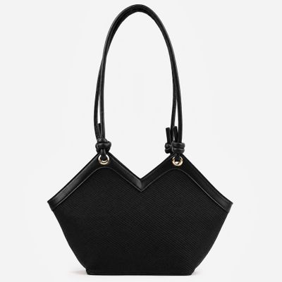 born2be - Shopper bag elegancka ze sklepu: born2be.pl w kategorii: Torby Shopper bag - zdjęcie 054DCF2-170-2564_408053