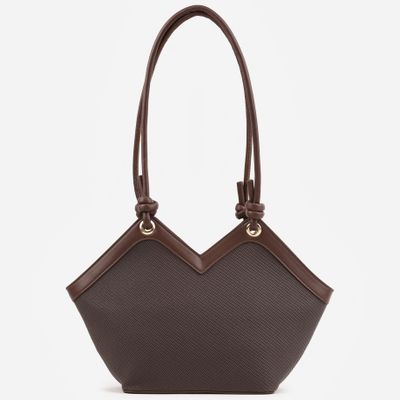 Shopper bag elegancka born2be ze sklepu: born2be.pl w kategorii: Torby Shopper bag - zdjęcie 054DCF2-170-2564_408058