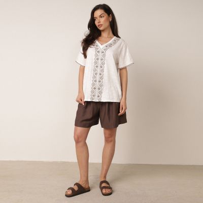 Bluzka damska casual born2be ze sklepu: born2be.pl w kategorii: Bluzki damskie - zdjęcie 054DCF2-170-2564_408159