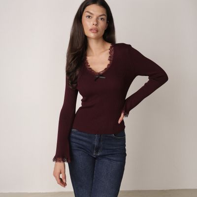 Sweter damski born2be ze sklepu: born2be.pl w kategorii: Swetry damskie - zdjęcie 054DCF2-170-2564_409377
