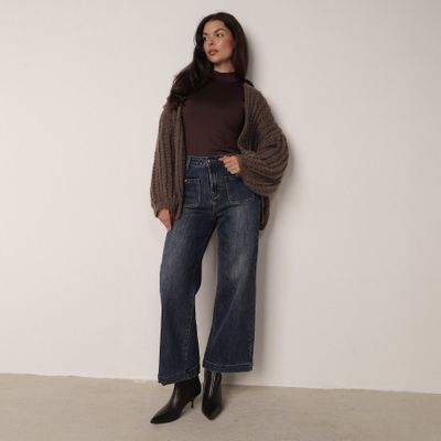 Jeansy damskie casual born2be ze sklepu: born2be.pl w kategorii: Jeansy damskie - zdjęcie 054DCF2-170-2564_409912