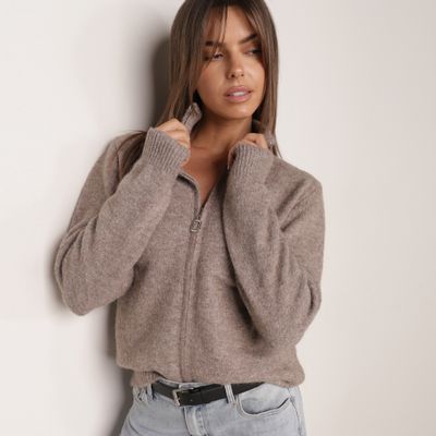 born2be - Sweter damski na zimę ze sklepu: born2be.pl w kategorii: Swetry damskie - zdjęcie 054DCF2-170-2564_409981