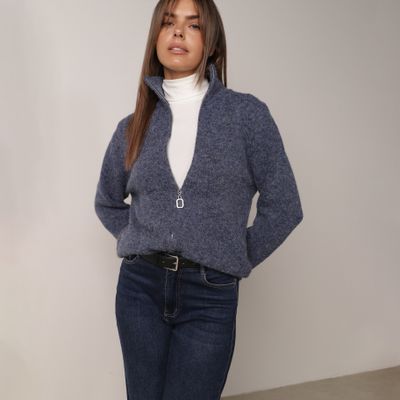 Sweter damski na zimę born2be ze sklepu: born2be.pl w kategorii: Swetry damskie - zdjęcie 054DCF2-170-2564_409984