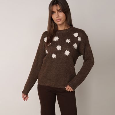 born2be - Sweter damski na zimę ze sklepu: born2be.pl w kategorii: Swetry damskie - zdjęcie 054DCF2-170-2564_410009
