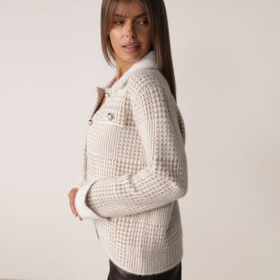 Sweter damski born2be ze sklepu: born2be.pl w kategorii: Swetry damskie - zdjęcie 054DCF2-170-2564_410017