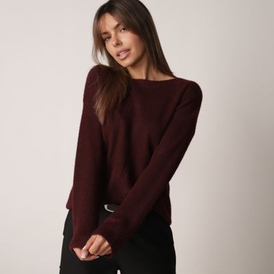 Sweter damski na zimę born2be ze sklepu: born2be.pl w kategorii: Swetry damskie - zdjęcie 054DCF2-170-2564_410071