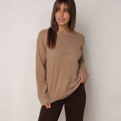 Sweter damski casual born2be ze sklepu: born2be.pl w kategorii: Swetry damskie - zdjęcie 054DCF2-170-2564_410072