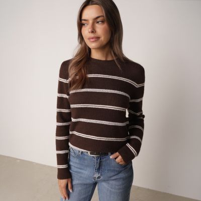 Sweter damski na zimę casualowy born2be ze sklepu: born2be.pl w kategorii: Swetry damskie - zdjęcie 054DCF2-170-2564_410408