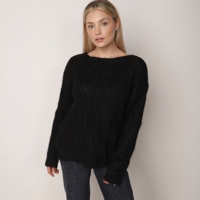 born2be - Sweter damski na zimę ze sklepu: born2be.pl w kategorii: Swetry damskie - zdjęcie 054DCF2-170-2564_410476
