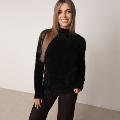 Sweter damski na zimę born2be ze sklepu: born2be.pl w kategorii: Swetry damskie - zdjęcie 054DCF2-170-2564_410480