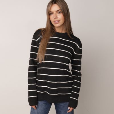 Sweter damski casual born2be ze sklepu: born2be.pl w kategorii: Swetry damskie - zdjęcie 054DCF2-170-2564_410490