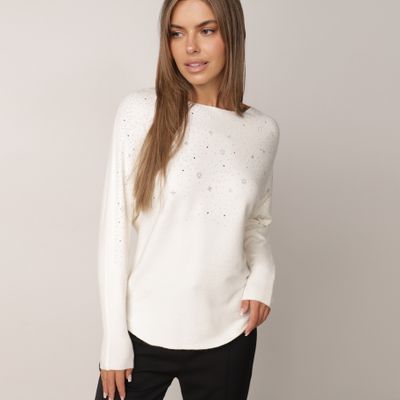 Sweter damski na zimę born2be ze sklepu: born2be.pl w kategorii: Swetry damskie