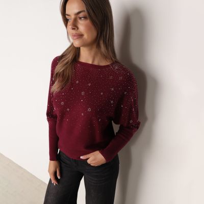 Sweter damski born2be ze sklepu: born2be.pl w kategorii: Swetry damskie - zdjęcie 054DCF2-170-2564_410500