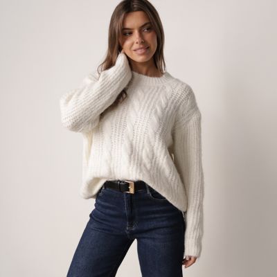Sweter damski casualowy born2be ze sklepu: born2be.pl w kategorii: Swetry damskie - zdjęcie 054DCF2-170-2564_410503