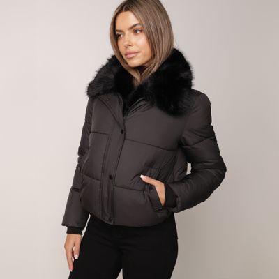 Kurtka damska casual born2be ze sklepu: born2be.pl w kategorii: Kurtki damskie - zdjęcie 054DCF2-170-2564_410565