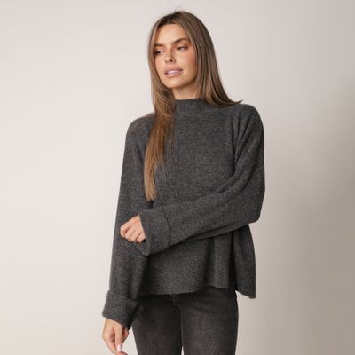 Sweter damski casual born2be ze sklepu: born2be.pl w kategorii: Swetry damskie - zdjęcie 054DCF2-170-2564_411029