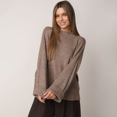 Sweter damski na zimę born2be ze sklepu: born2be.pl w kategorii: Swetry damskie - zdjęcie 054DCF2-170-2564_411032
