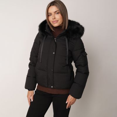 born2be - Kurtka damska casual zimowa ze sklepu: born2be.pl w kategorii: Kurtki damskie - zdjęcie 054DCF2-170-2564_411125