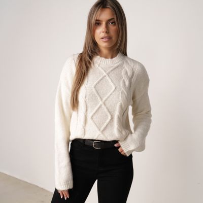 Sweter damski zimowy born2be ze sklepu: born2be.pl w kategorii: Swetry damskie