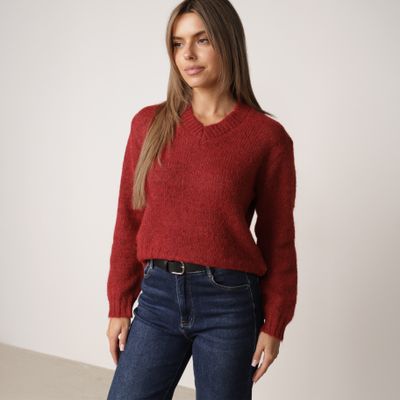 Sweter damski na zimę born2be ze sklepu: born2be.pl w kategorii: Swetry damskie
