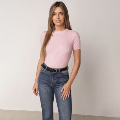 Bluzka damska na wiosnę casual born2be ze sklepu: born2be.pl w kategorii: Bluzki damskie - zdjęcie 054DCF2-170-2564_411303