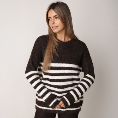 Sweter damski na zimę born2be ze sklepu: born2be.pl w kategorii: Swetry damskie