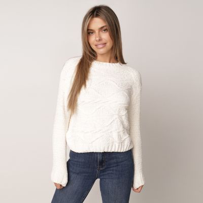 Sweter damski casual born2be ze sklepu: born2be.pl w kategorii: Swetry damskie - zdjęcie 054DCF2-170-2564_411327
