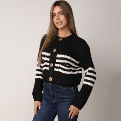 Sweter damski na zimę born2be ze sklepu: born2be.pl w kategorii: Swetry damskie