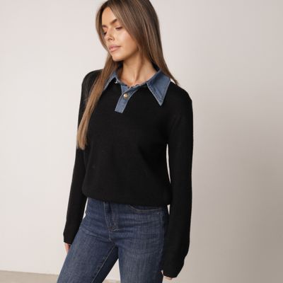 Sweter damski zimowy born2be ze sklepu: born2be.pl w kategorii: Swetry damskie