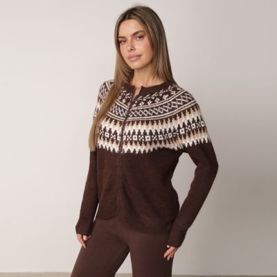 Sweter damski na zimę born2be ze sklepu: born2be.pl w kategorii: Swetry damskie - zdjęcie 054DCF2-170-2564_411426