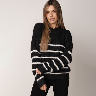 Sweter damski na zimę born2be ze sklepu: born2be.pl w kategorii: Swetry damskie