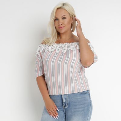 born2be - Bluzka damska boho wiosenna ze sklepu: born2be.pl w kategorii: Bluzki damskie - zdjęcie 054DCF2-170-2564_95864