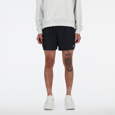 Spodenki męskie na lato sportowe New Balance ze sklepu: New Balance Poland w kategorii: Spodenki męskie - zdjęcie 08F3FC-30B-10813_3212475