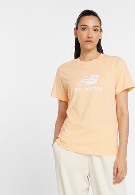 Bluzka damska na wiosnę w sportowym stylu New Balance ze sklepu: New Balance Poland w kategorii: Bluzki damskie - zdjęcie 08F3FC-30B-10813_3213501
