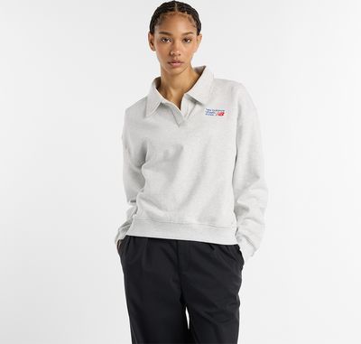 Bluza damska New Balance ze sklepu: New Balance Poland w kategorii: Bluzy damskie - zdjęcie 08F3FC-30B-10813_3214252
