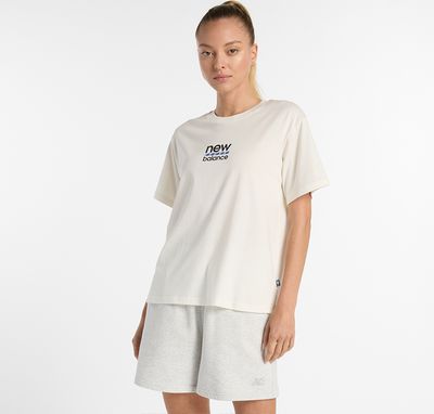 Bluzka damska New Balance ze sklepu: New Balance Poland w kategorii: Bluzki damskie - zdjęcie 08F3FC-30B-10813_3214366