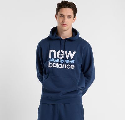 Bluza męska jesienna New Balance ze sklepu: New Balance Poland w kategorii: Bluzy męskie - zdjęcie 08F3FC-30B-10813_3214428