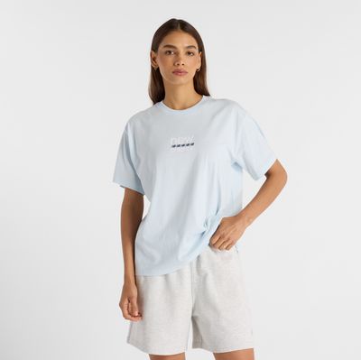 Bluzka damska na wiosnę New Balance ze sklepu: New Balance Poland w kategorii: Bluzki damskie - zdjęcie 08F3FC-30B-10813_3214747