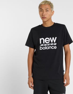 New Balance - T-shirt męski ze sklepu: New Balance Poland w kategorii: T-shirty męskie - zdjęcie 08F3FC-30B-10813_3214860